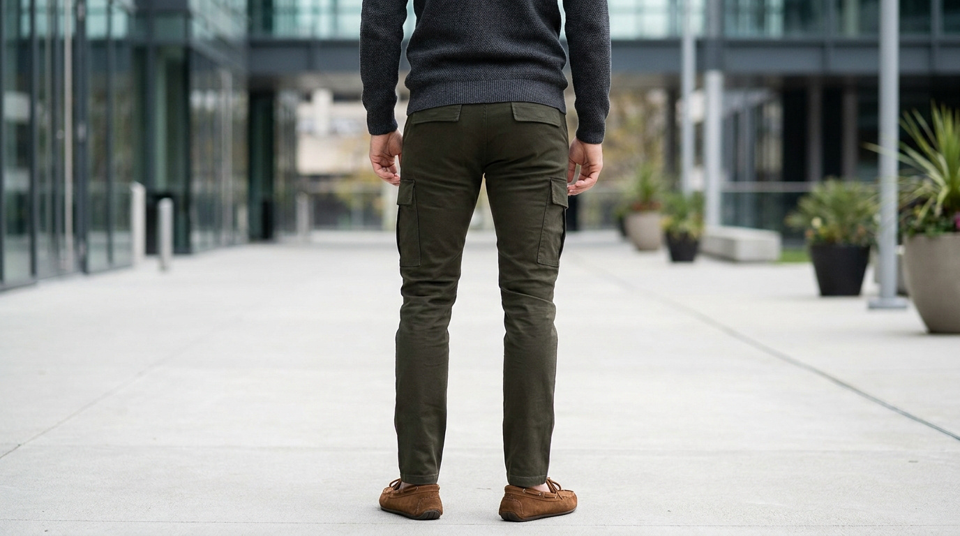Cómo combinar pantalón cargo con estilo y equilibrio